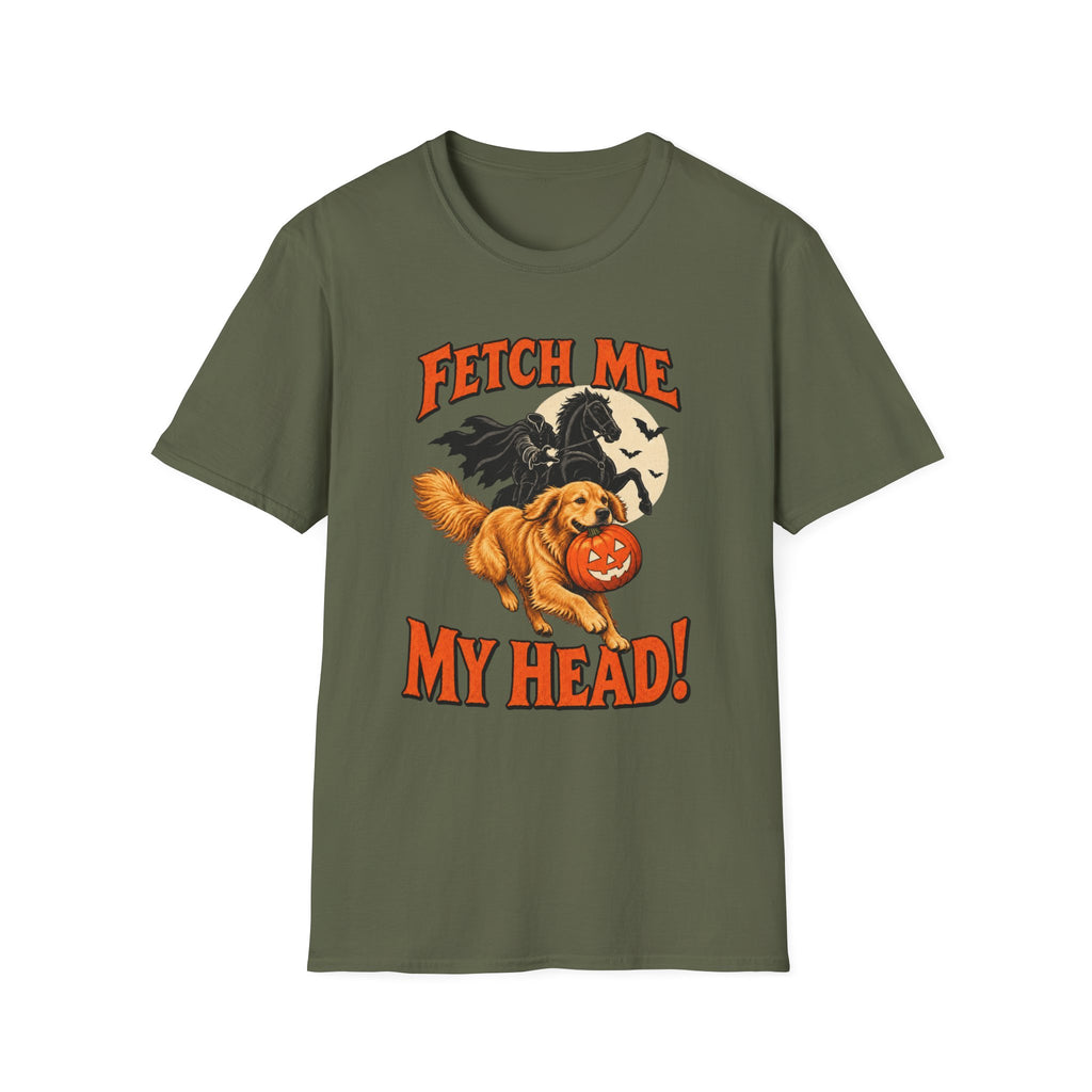 Fetch Me My Head Golden Retriever T-shirt