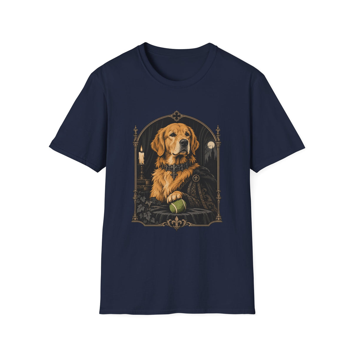 Lord Tennis Ball Golden Retriever T-shirt