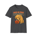 Halloween Inspector Golden Retriever T-shirt