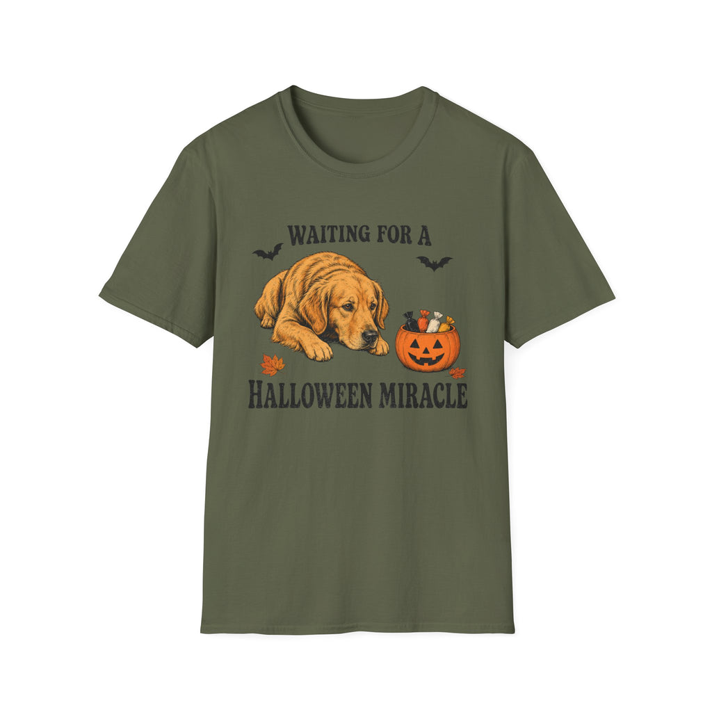 Halloween Miracle Golden Retriever T-shirt