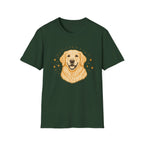 Glitter Golden Retriever T-shirt