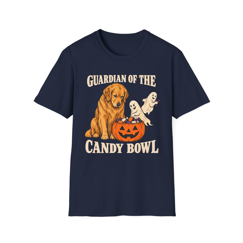 Guardian Of The Candy Golden Retriever T-shirt