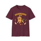 Goldensaurus Rex Golden Retriever T-shirt