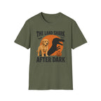 Halloween Land Shark Golden Retriever T-shirt