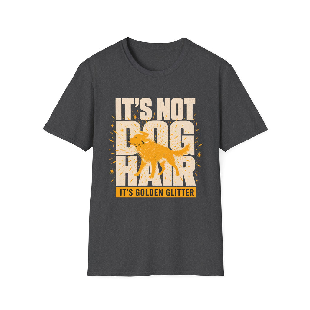 Retro Glitter Golden Retriever T-shirt