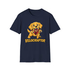 Velociraptor Golden Retriever T-shirt