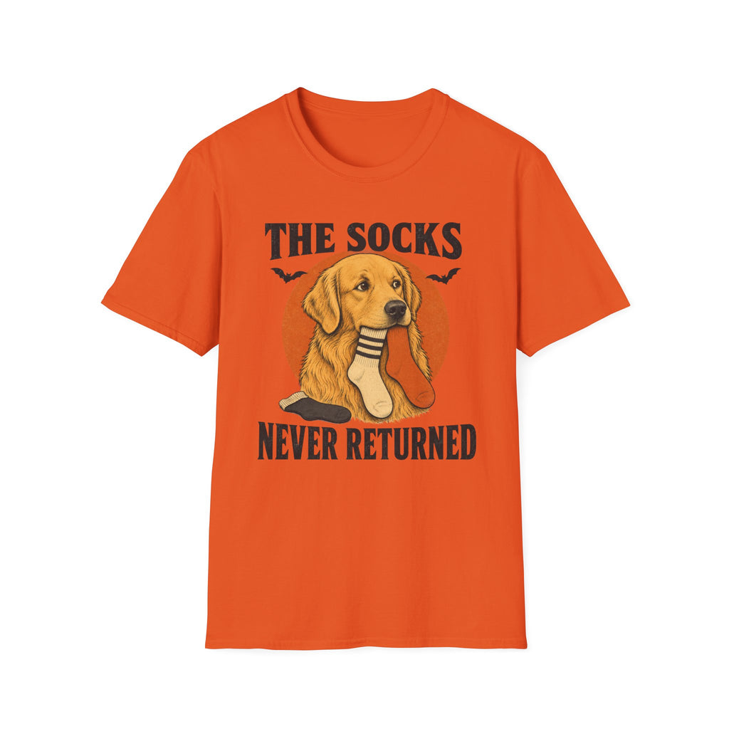 Halloween Socks Golden Retriever T-shirt