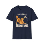 Haunted Tennis Ball Golden Retriever T-shirt
