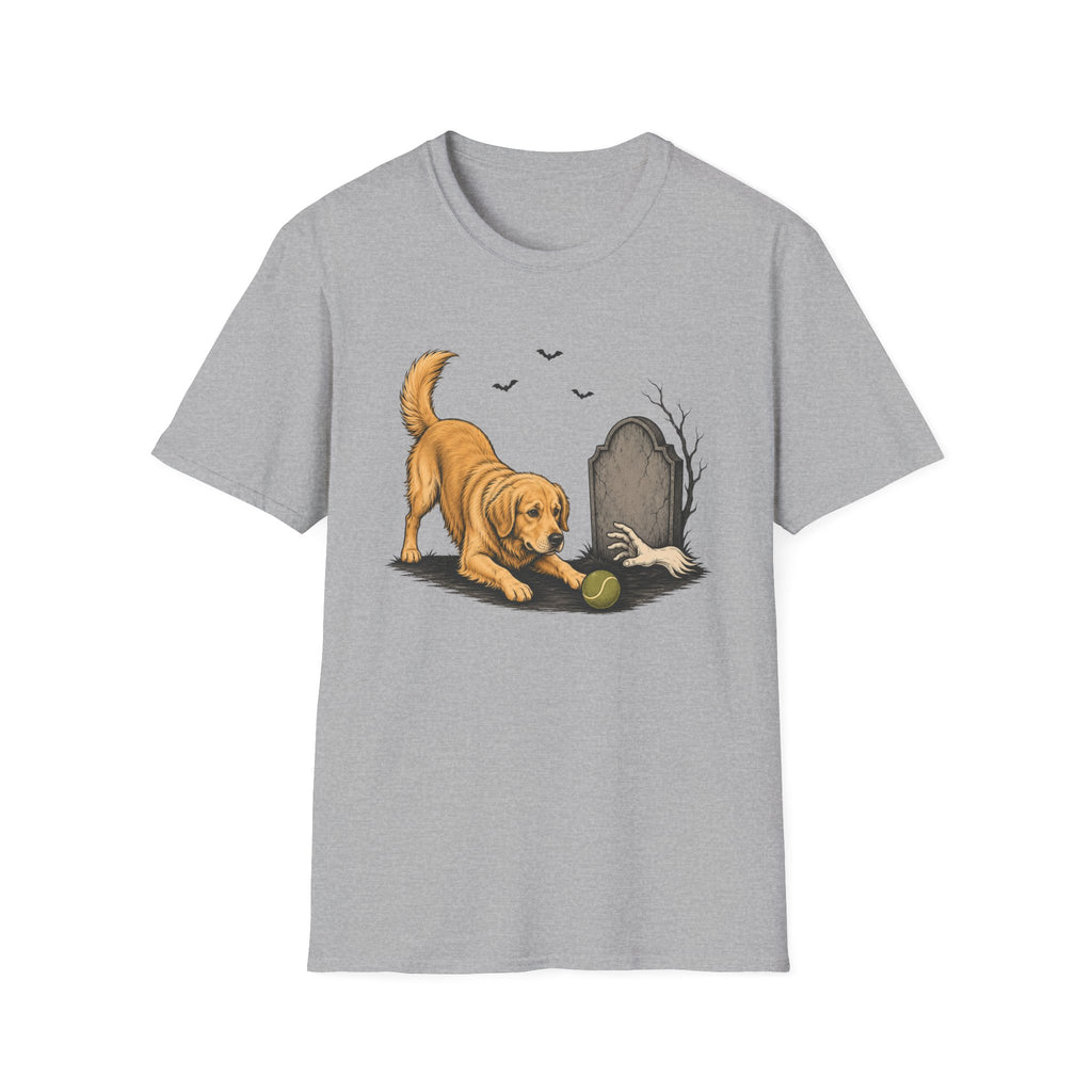 Halloween Fetch Golden Retriever T-shirt