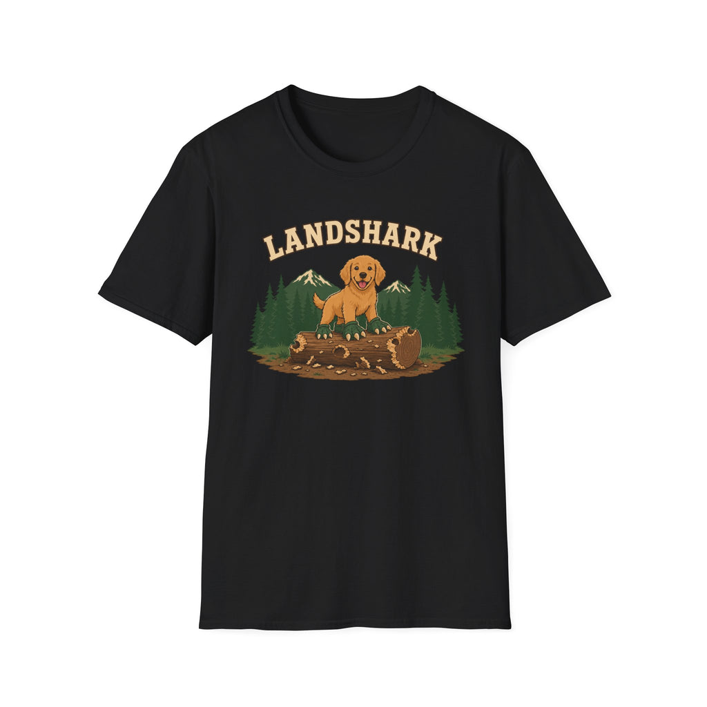 Landshark Golden Retriever T-shirt