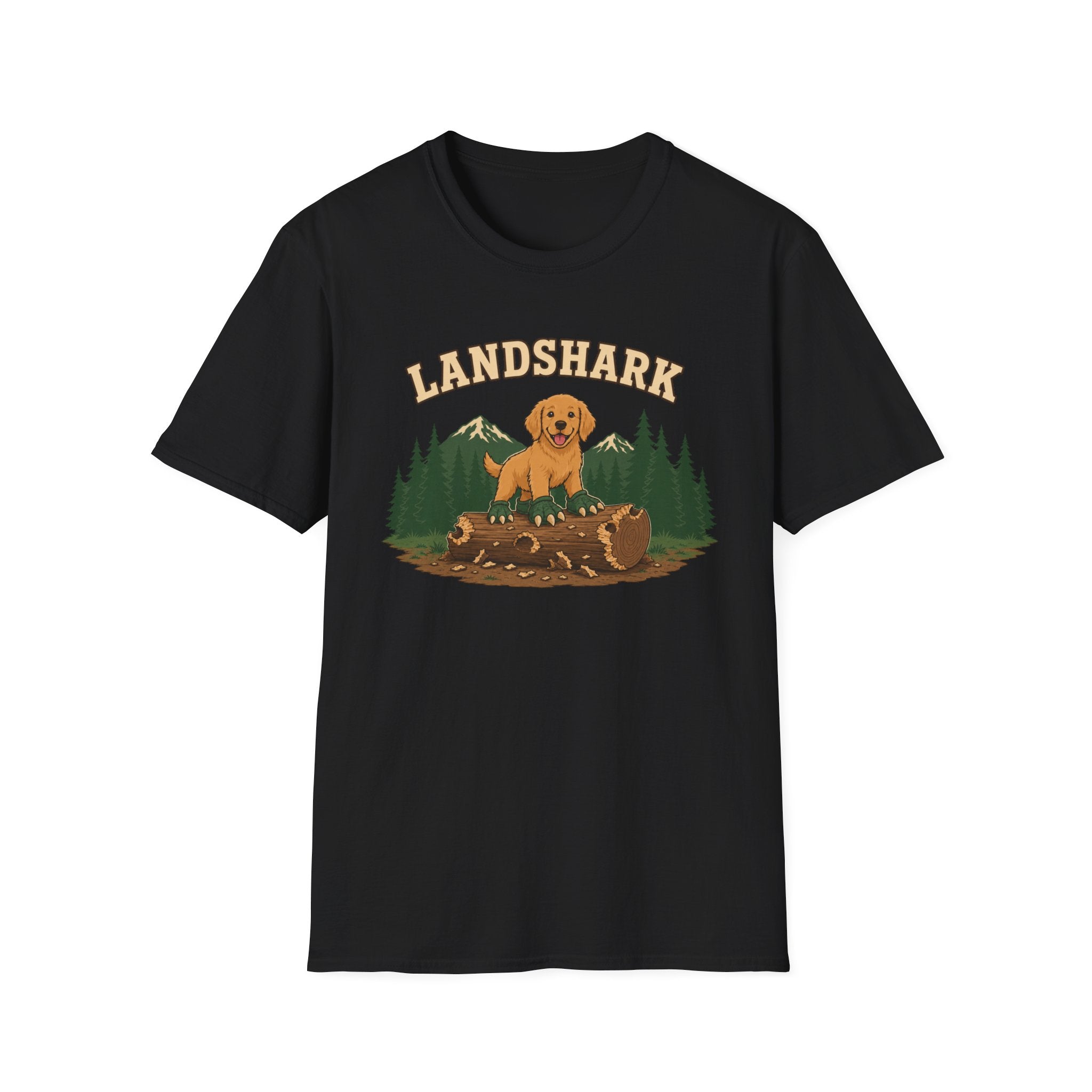 Landshark Golden Retriever T-shirt