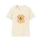 Glitter Golden Retriever T-shirt