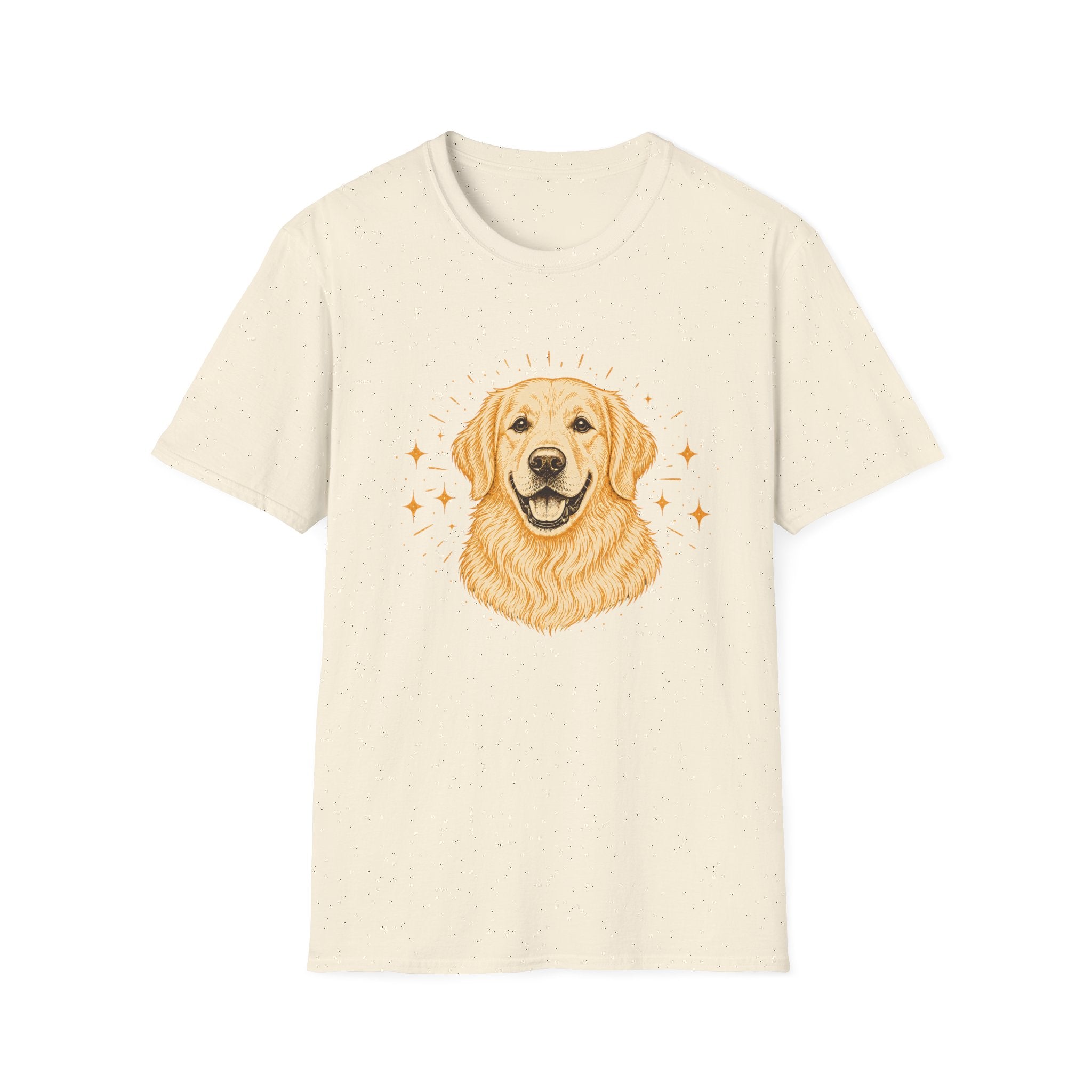 Glitter Golden Retriever T-shirt