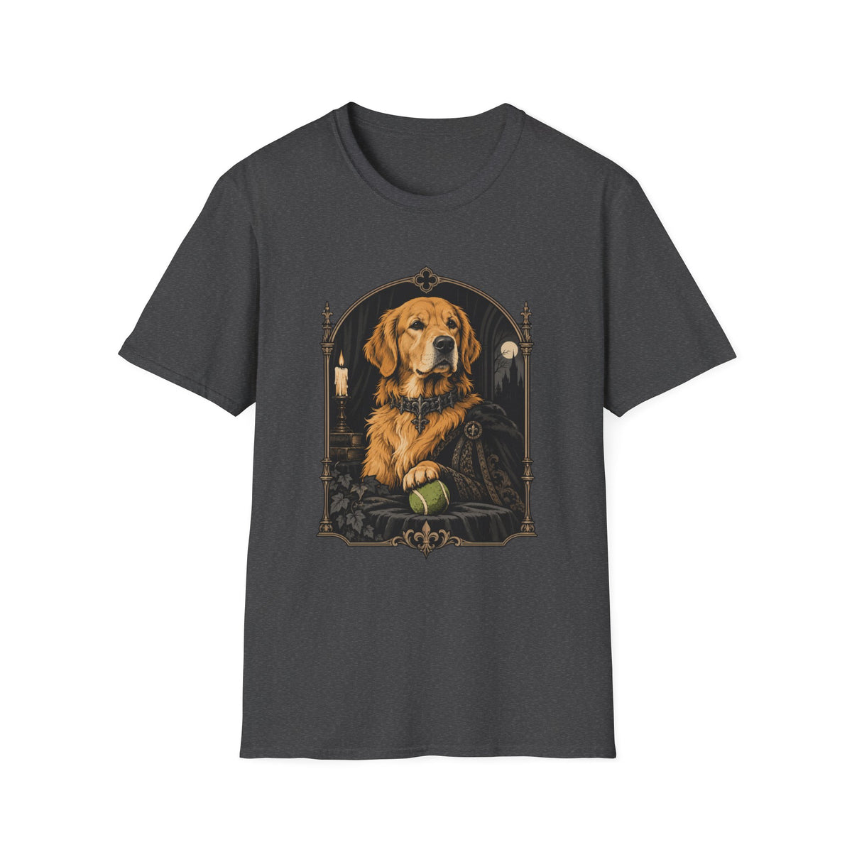 Lord Tennis Ball Golden Retriever T-shirt