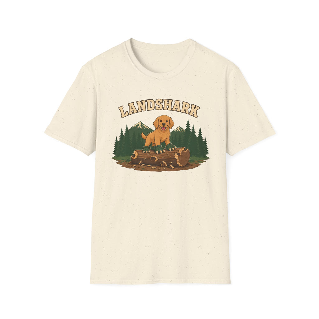 Landshark Golden Retriever T-shirt