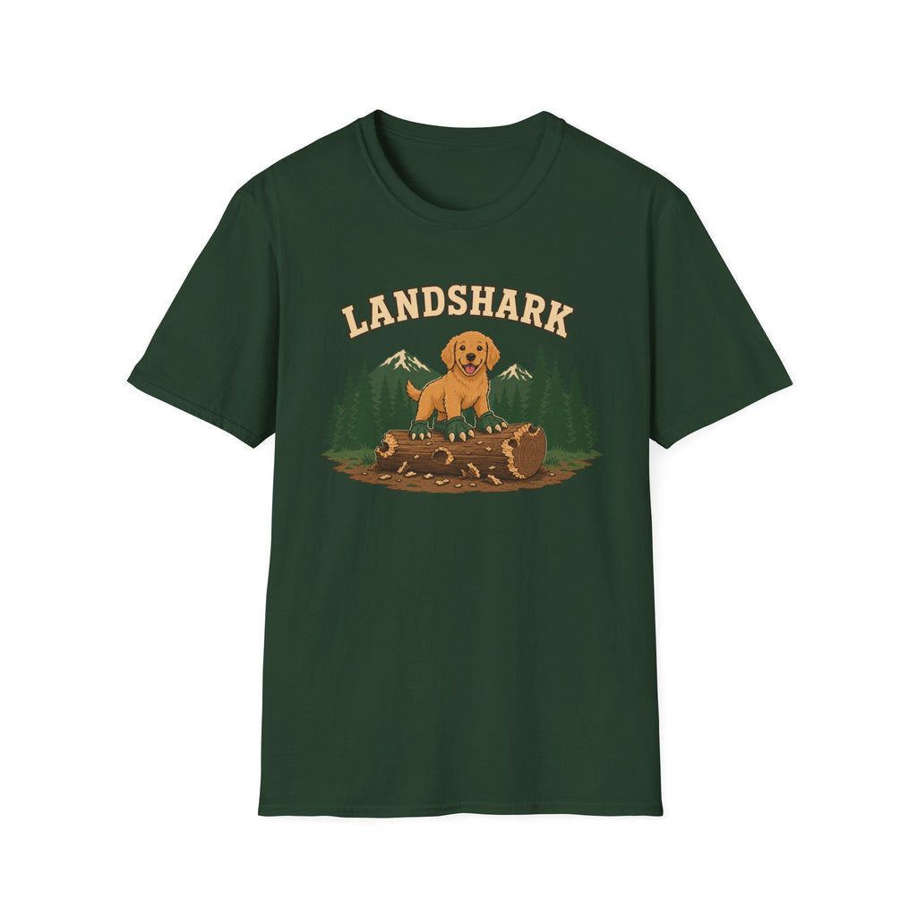 Landshark Golden Retriever T-shirt