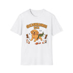 Goldensaurus Rex Golden Retriever T-shirt