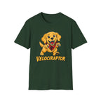 Velociraptor Golden Retriever T-shirt