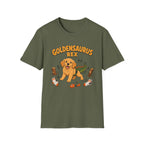 Goldensaurus Rex Golden Retriever T-shirt