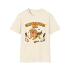 Goldensaurus Rex Golden Retriever T-shirt