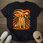 The Scream Golden Retriever T-shirt