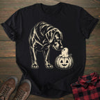 Pumpkin Ghost Labrador Retriever T-shirt