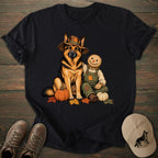 Scarecrow Friend German Shepherd T-shirt