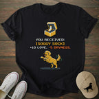 Soggy Sock Golden Retriever T-shirt