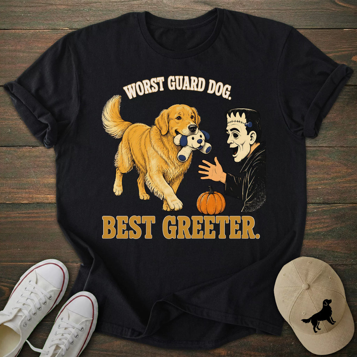Best Greeter Golden Retriever T-shirt