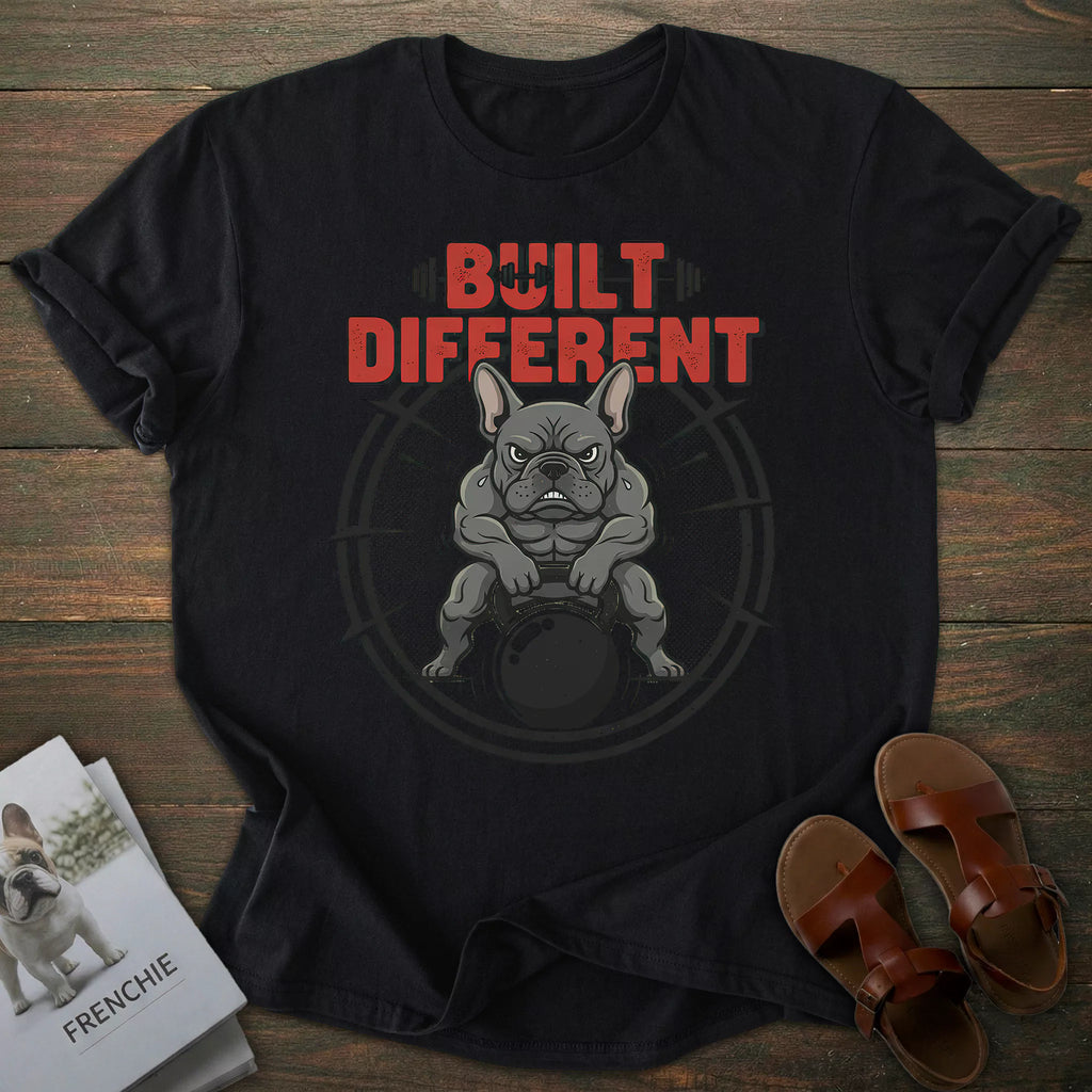Gym French Bulldog T-shirt