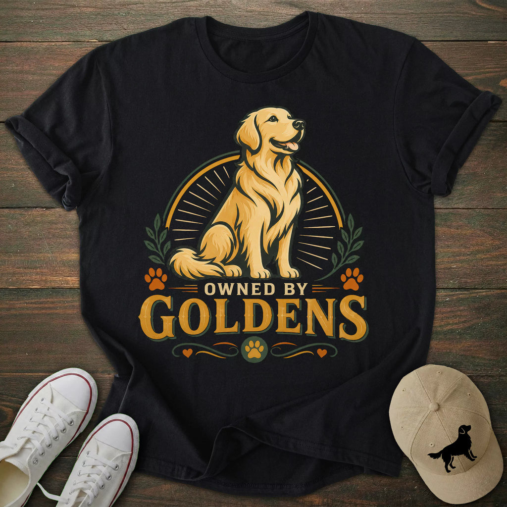Owned by Golden Retriever T-shirt