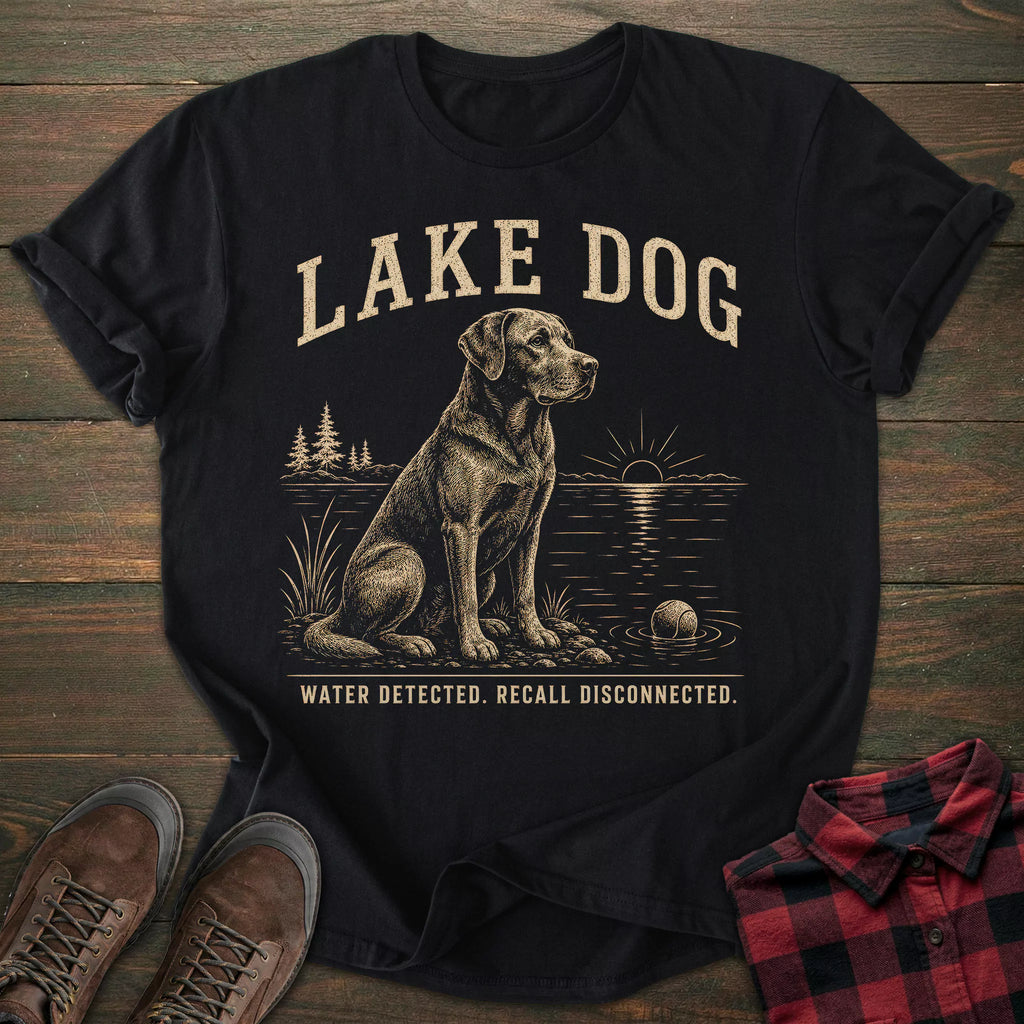 Lake Dog Labrador T-shirt