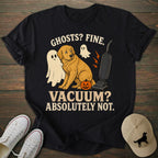 Ghosts Fine Golden Retriever T-shirt