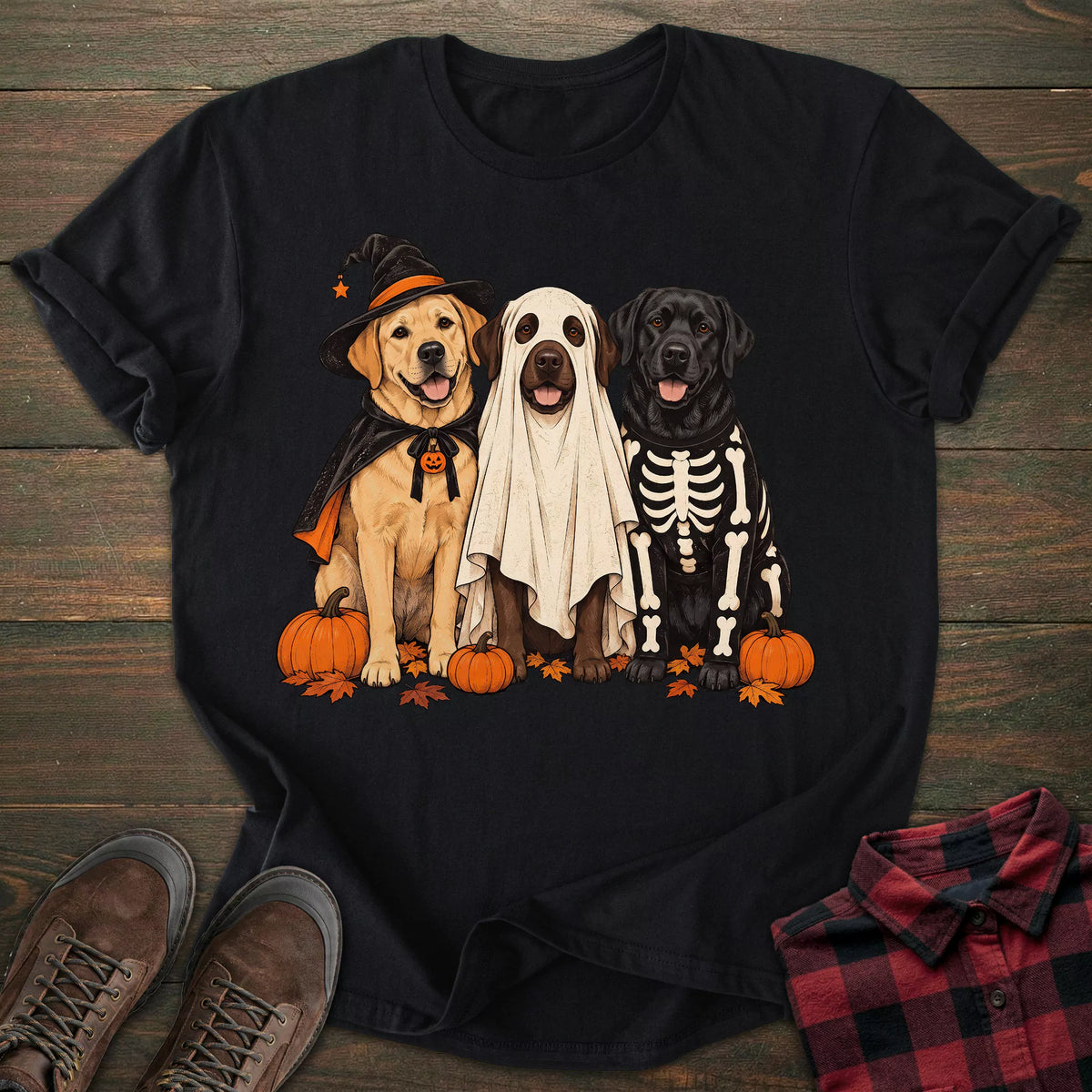 Halloween Squad Labrador Retriever T-shirt