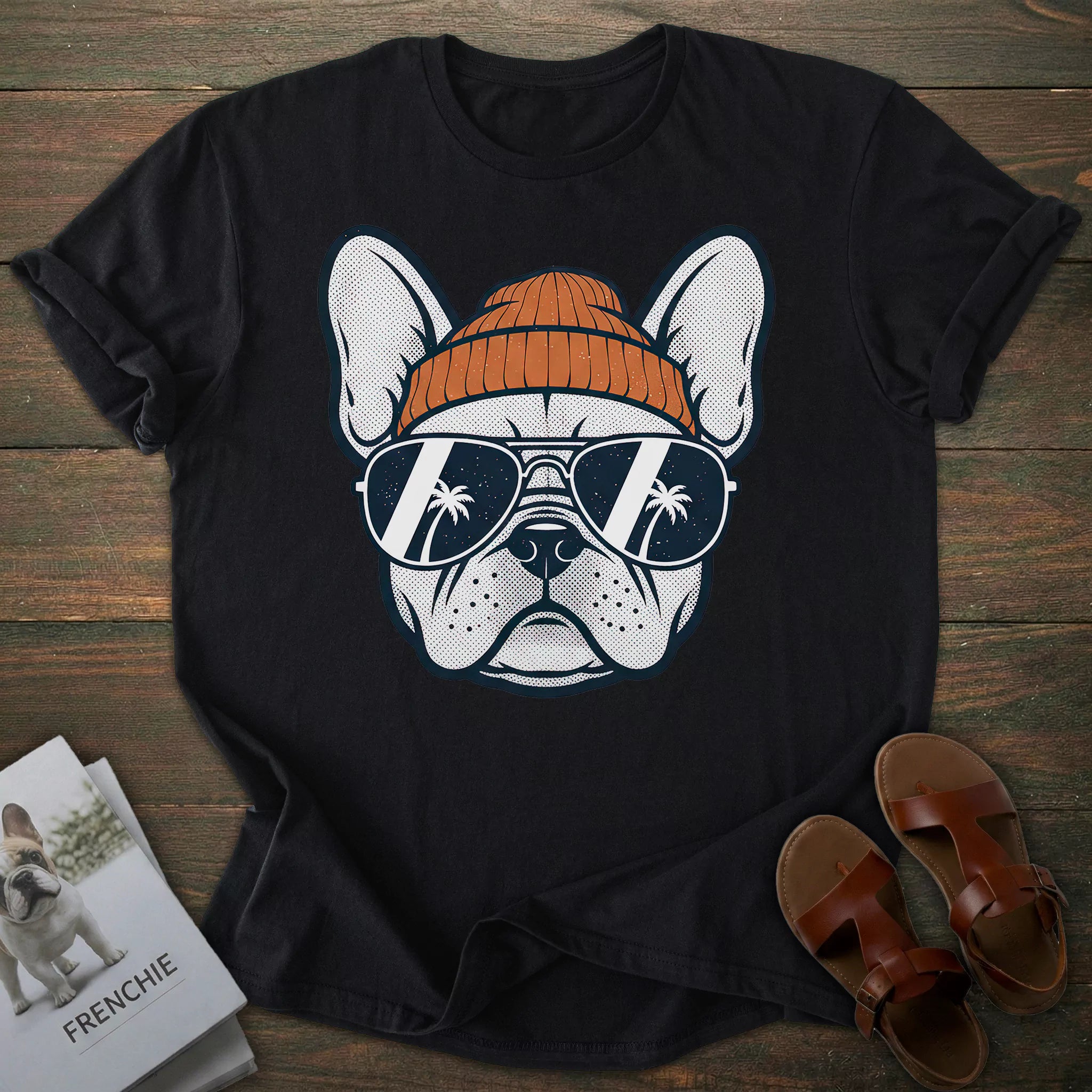 Skyline French Bulldog T-shirt
