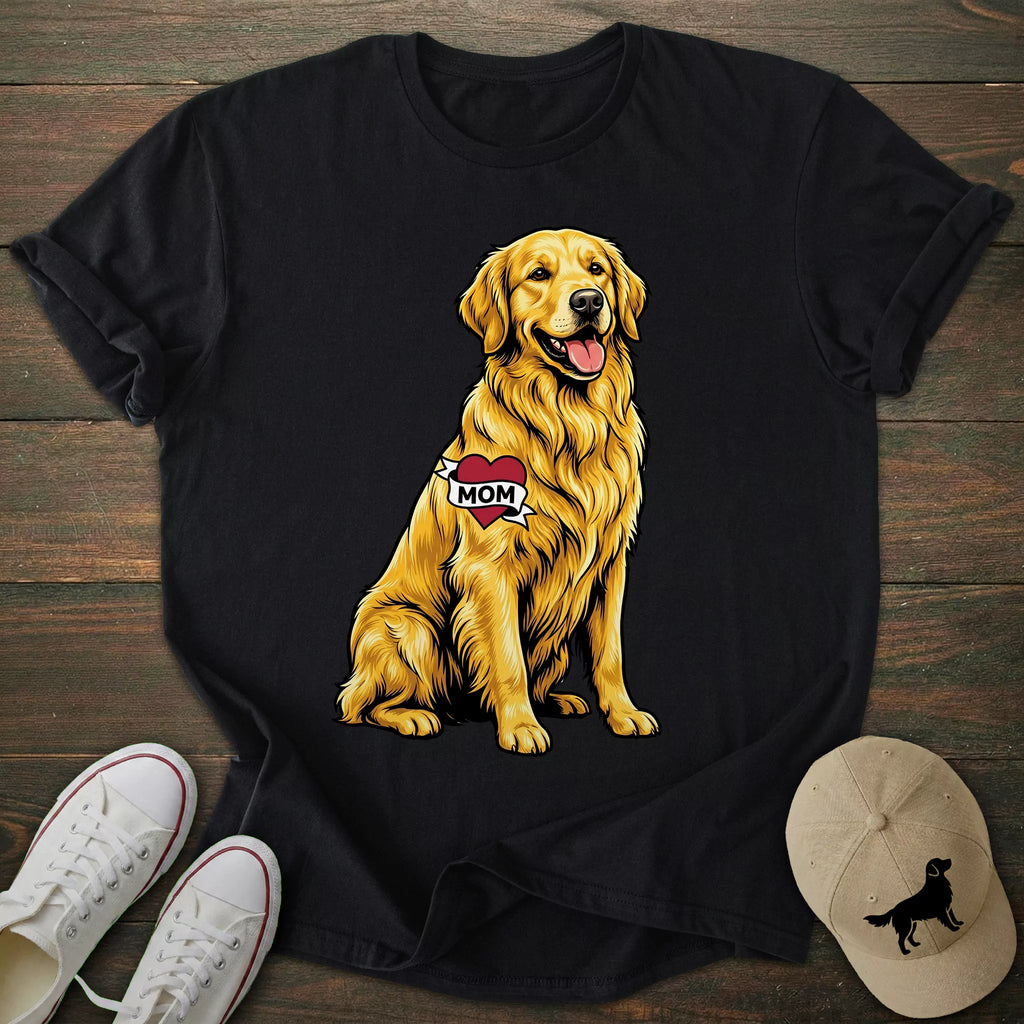 Golden Retriever Mom T-shirt