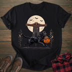 Scarecrow Pumpkin Black Labrador T-shirt