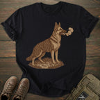Forest German Shepherd T-shirt