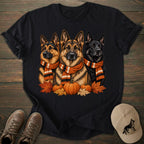 Scarves Trio German Shepherd T-shirt