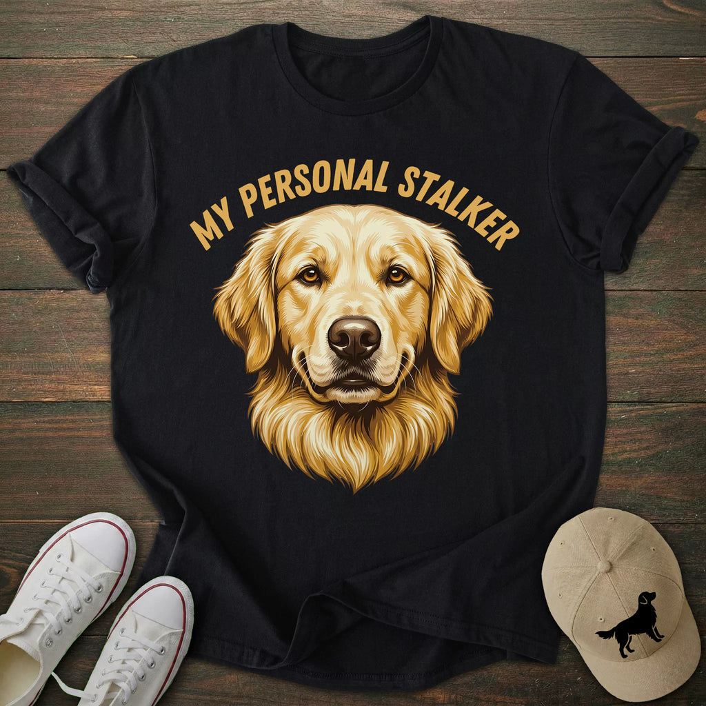 Stalker Golden Retriever T-shirt