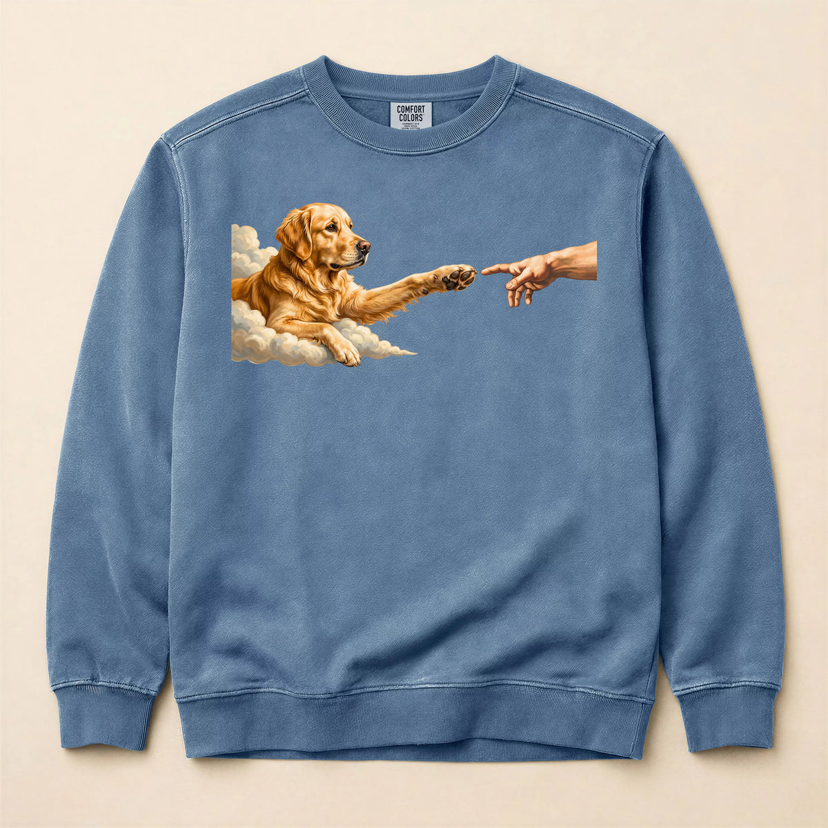 Paw Golden Retriever Sweatshirt