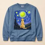 Starry Night Golden Retriever Sweatshirt