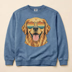 Retro Sunglasses Golden Retriever Sweatshirt