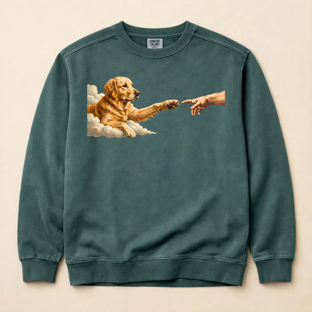 Paw Golden Retriever Sweatshirt