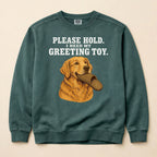 Greeting Toy Golden Retriever Sweatshirt