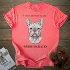 Philosopher French Bulldog T-shirt