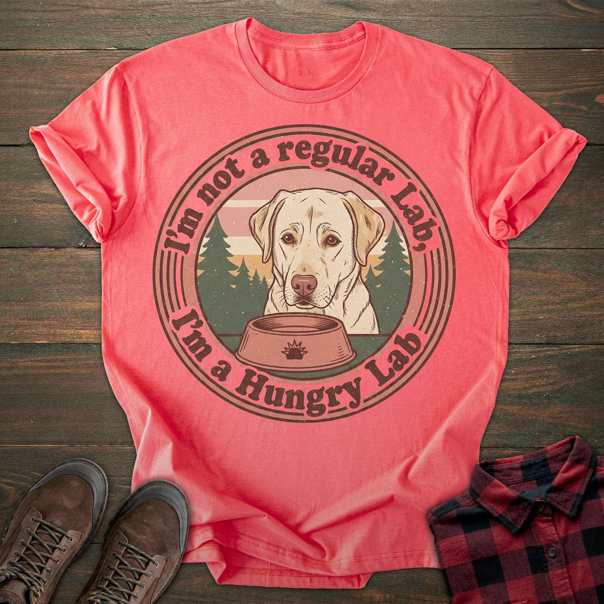 Hungry Labrador T-shirt