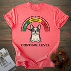 Low Cortisol French Bulldog T-shirt