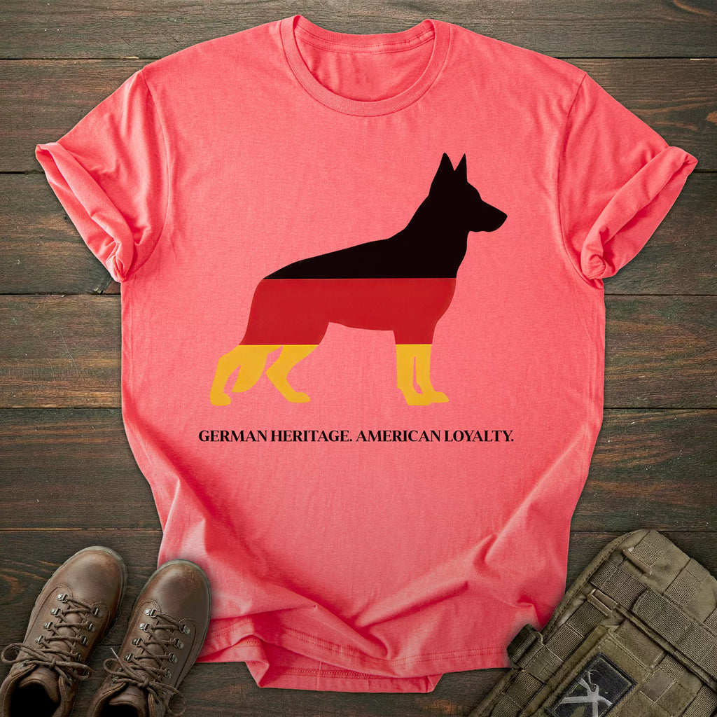 Loyalty German Shepherd T-shirt