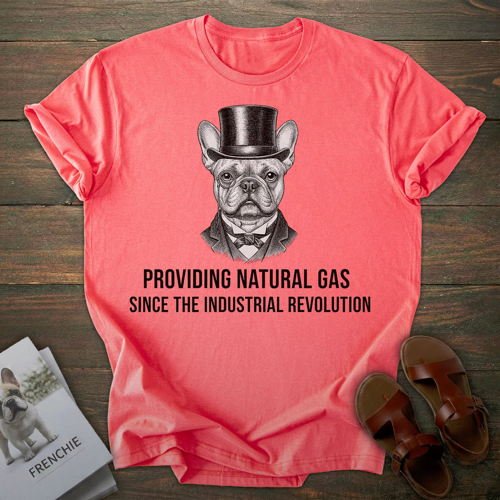 Natural Gas French Bulldog T-shirt